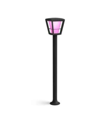 Philips Hue WCA Econic Outdoor Post Lantern 15 W 2000-6500 Hue White Color Ambiance