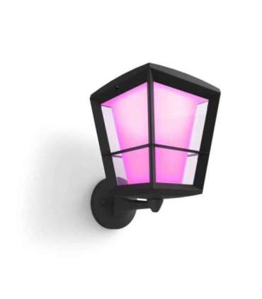 Philips Hue WCA Econic Outdoor Wall Lantern Up 15 W 2000-6500 Hue White Colour Ambiance