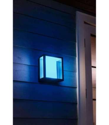Philips Hue WCA Impress Outdoor Wall Large Lantern 8 W 2000-6500 Hue White Colour Ambiance