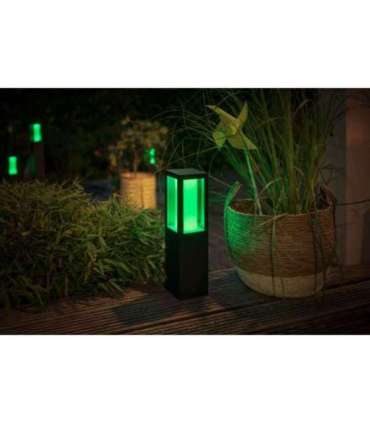 Philips Hue WCA Impress Outdoor Pedestal Lantern 8 W 2000-6500 Hue White Colour Ambiance