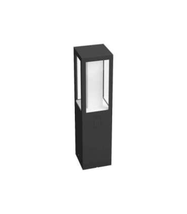 Philips Hue WCA Impress Outdoor Pedestal Lantern 8 W 2000-6500 Hue White Colour Ambiance