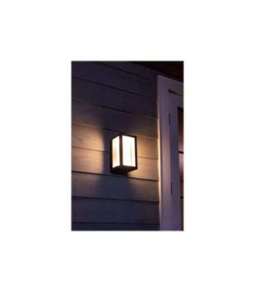 Philips Hue WCA Impress Outdoor Wall Lantern 8 W 2000-6500 Hue White Colour Ambiance
