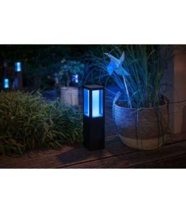 Philips Hue WCA Impress Outdoor Pedestal Lantern 24V 8 W 2000-6500 Hue White Colour Ambiance