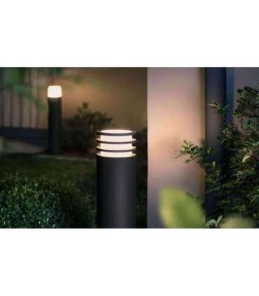 Philips Hue Lucca Outdoor Post Lantern E27 9.5 W Warm white