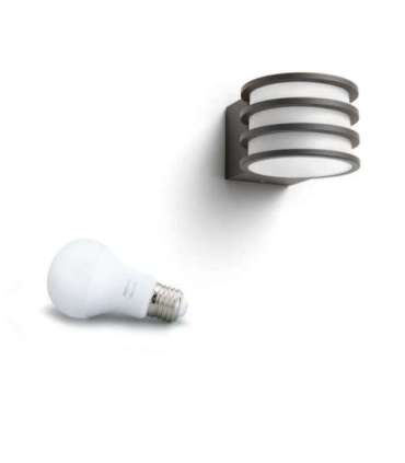Philips Hue Lucca Wall Lantern E27 9 W Warm white
