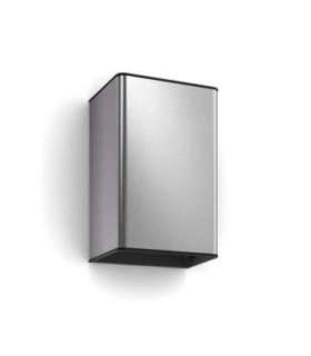 Philips Hue WCA Resonate Outdoor Wall Lantern, Inox 8 W 2000-6500 Hue White Colour Ambiance