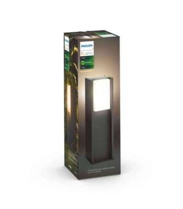 Philips Hue Turaco Outdoor Pedestal Lantern E27 9 W Warm white