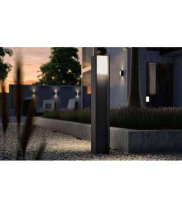 Philips Hue Turaco Outdoor Post Lantern E27 9.5 W