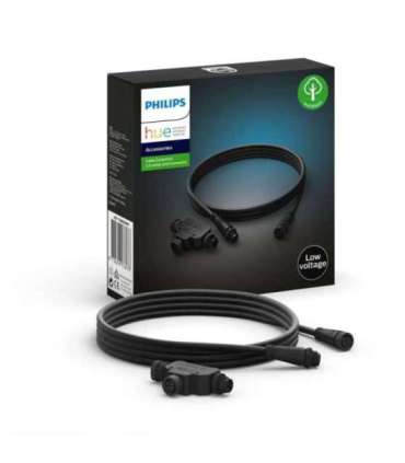Philips Hue Outdoor 24V Cable Extension and T-connector, 2.5m