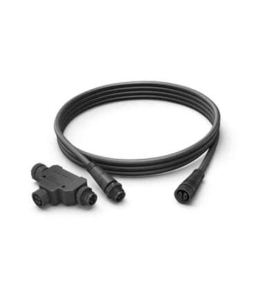 Philips Hue Outdoor 24V Cable Extension and T-connector, 2.5m