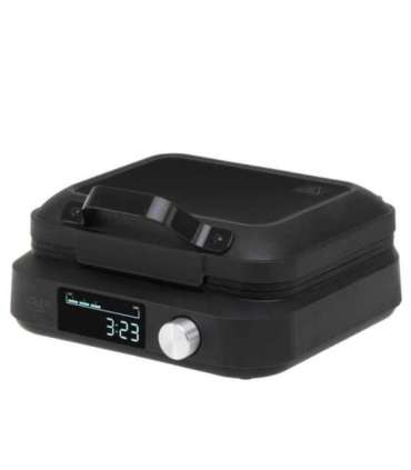 Adler Waffle Maker with LED Display AD 3087 2200 W Number of pastry 2 Belgium Black
