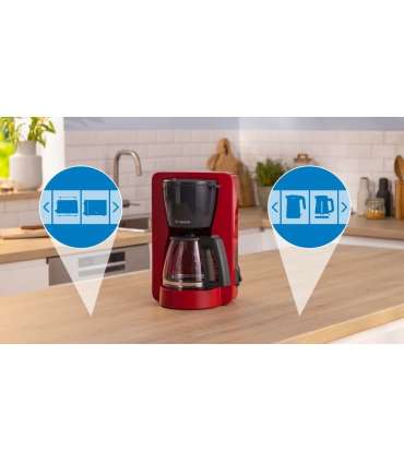 Bosch Coffee Maker TKA2M114 MyMoment Drip 1200 W Red