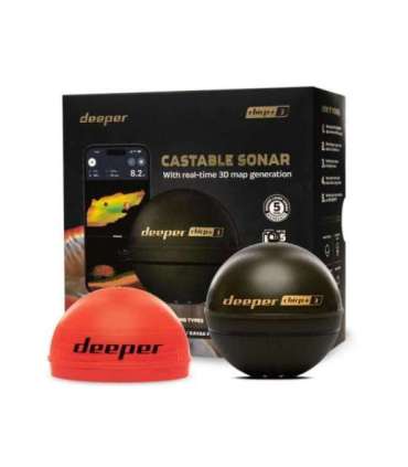 Deeper Smart Sonar Chirp+3 Sonar Wi-Fi Brown Green