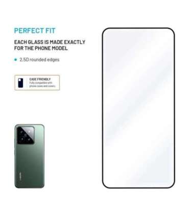 Fixed Screen protector Xiaomi 15 Tempered glass Black Full Cover 2.5D