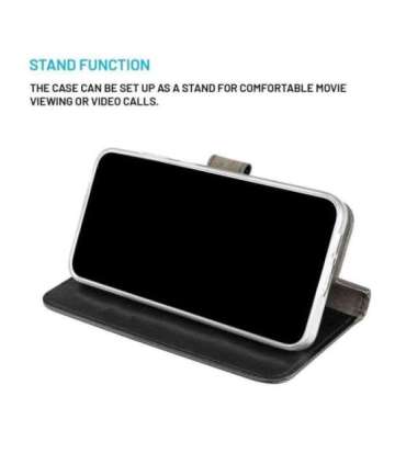 Fixed Opus Book Case Xiaomi 15 Leather Black