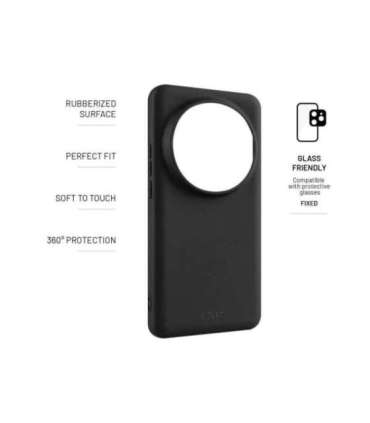 Fixed Story Back Cover Xiaomi 15 Ultra Rubber Black