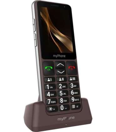 myPhone Bueno LTE Praline Collection Brown 2.8 " IPS 48 MB 128 MB Single SIM MicroSD 3G Bluetooth |