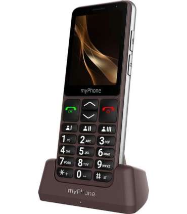 myPhone Bueno LTE Praline Collection Brown 2.8 " IPS 48 MB 128 MB Single SIM MicroSD 3G Bluetooth |