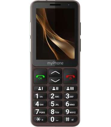 myPhone Bueno LTE Praline Collection Brown 2.8 " IPS 48 MB 128 MB Single SIM MicroSD 3G Bluetooth |
