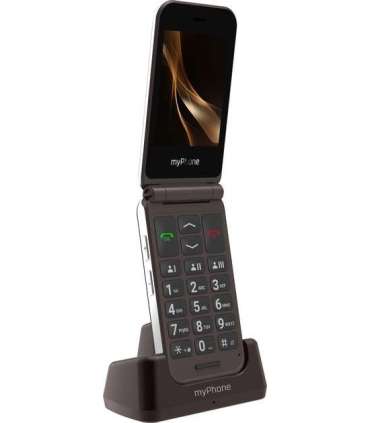 myPhone Harmony LTE Praline Collection Brown 2.8+1.44 " IPS 48 MB 128 MB Single SIM MicroSD 3G |