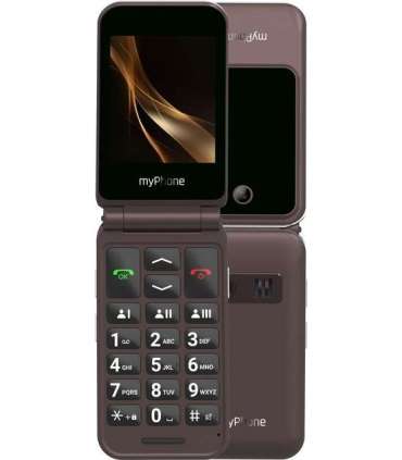 myPhone Harmony LTE Praline Collection Brown 2.8+1.44 " IPS 48 MB 128 MB Single SIM MicroSD 3G |