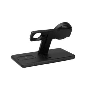 Fixed MagPowerstation 3-in-1 wireless charging stand with MagSafe mount support FIXMPOS-BK