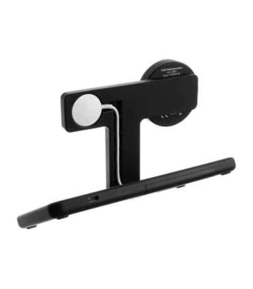 Fixed MagPowerstation 3-in-1 wireless charging stand with MagSafe mount support FIXMPOS-BK