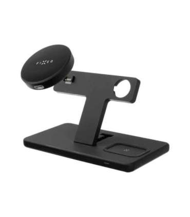 Fixed MagPowerstation 3-in-1 wireless charging stand with MagSafe mount support FIXMPOS-BK