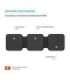 Fixed Wireless Foldable Charger 3in1 Flex for Samsung FIXFLE-SA-BK