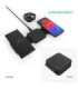 Fixed Wireless Foldable Charger 3in1 Flex for Samsung FIXFLE-SA-BK