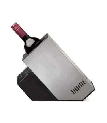 Caso Wine Cooler WineCase Deluxe Inox Bottles capacity 1 Black/Silver