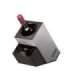 Caso Wine Cooler WineCase Deluxe Inox Bottles capacity 1 Black/Silver