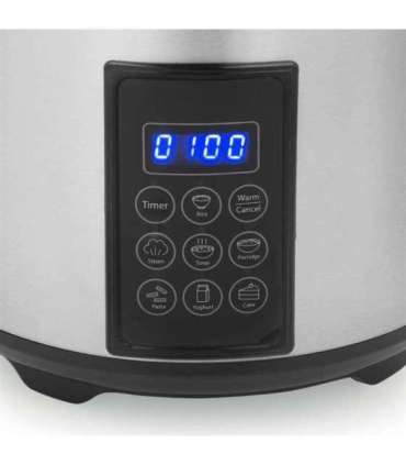 Tristar Digital Rice and Steam Cooker RK-6138 900 W 2.2 L Number of programs 7 Grey