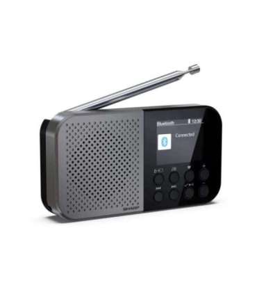 Sharp OSAKA Pocket/Handheld Portable Digital Radio DR-P520(GY) Bluetooth