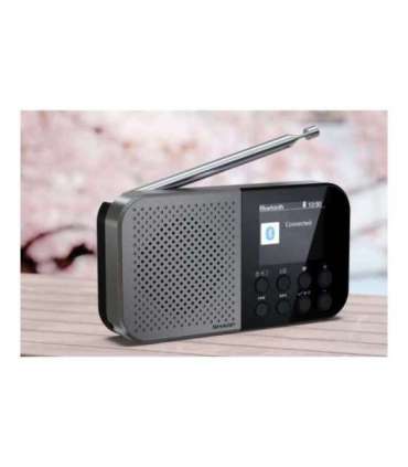 Sharp OSAKA Pocket/Handheld Portable Digital Radio DR-P520(GY) Bluetooth