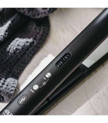 Adler Cordless Hair Straightener AD 2327 Ceramic heating system Display LED Temperature (min) 160 °C |