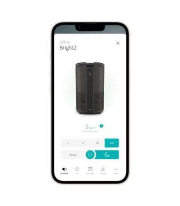 Duux Smart Air Purifier Bright 2 4-22 W Suitable for rooms up to 42 m² Black