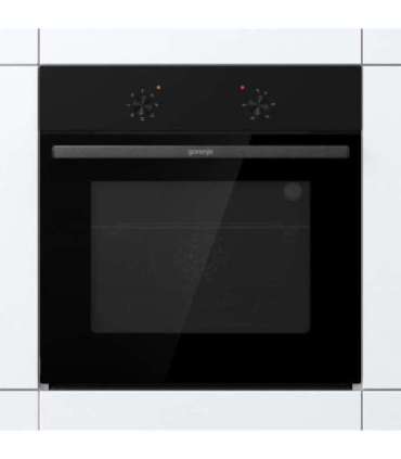 Gorenje Oven BO6615E01B 60 L Electric EnamelClean Push pull buttons Height 59.5 cm Width 59.5 cm Black
