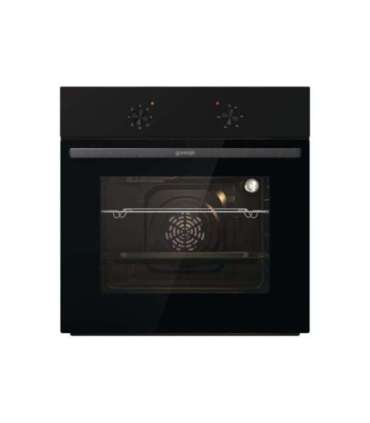 Gorenje Oven BO6615E01B 60 L Electric EnamelClean Push pull buttons Height 59.5 cm Width 59.5 cm Black