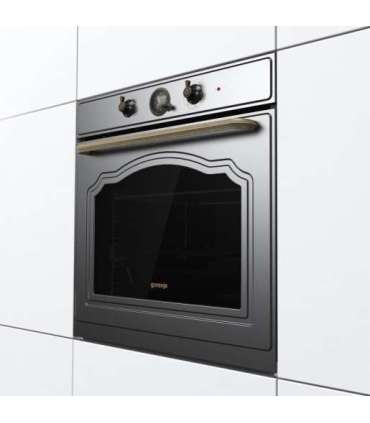 Gorenje Oven BOS67372CLB 77 L Electric AquaClean Mechanical control Steam function Height 59.5 cm Width