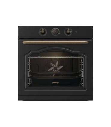 Gorenje Oven BOS67372CLB 77 L Electric AquaClean Mechanical control Steam function Height 59.5 cm Width