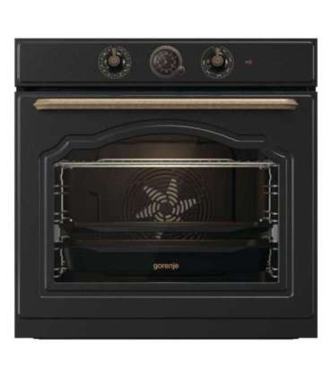 Gorenje Oven BOS67372CLB 77 L Electric AquaClean Mechanical control Steam function Height 59.5 cm Width