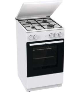 Gorenje Cooker GG5A14WJ Hob type Gas Oven type Gas White Width 50 cm Depth 59.4 cm 70 L