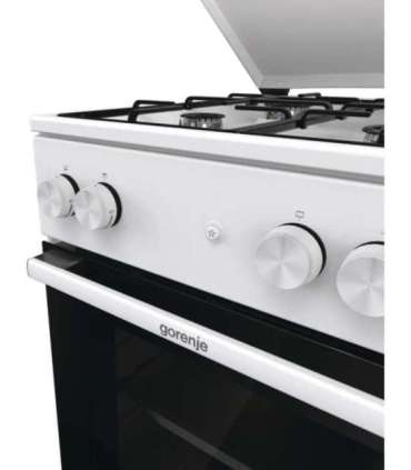 Gorenje Cooker GG5A14WJ Hob type Gas Oven type Gas White Width 50 cm Depth 59.4 cm 70 L