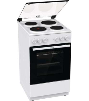 Gorenje Cooker GE5A21WH Hob type Electric Oven type Electric White Width 50 cm Grilling Depth 59.4 cm 68