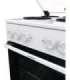 Gorenje Cooker GE5A21WH Hob type Electric Oven type Electric White Width 50 cm Grilling Depth 59.4 cm 68
