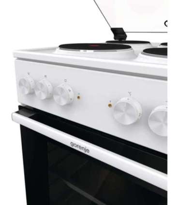Gorenje Cooker GE5A21WH Hob type Electric Oven type Electric White Width 50 cm Grilling Depth 59.4 cm 68