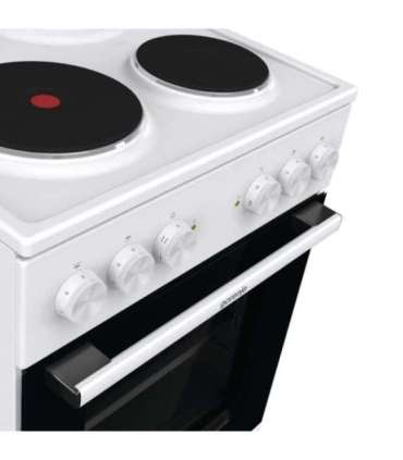 Gorenje Cooker GE5A21WH Hob type Electric Oven type Electric White Width 50 cm Grilling Depth 59.4 cm 68