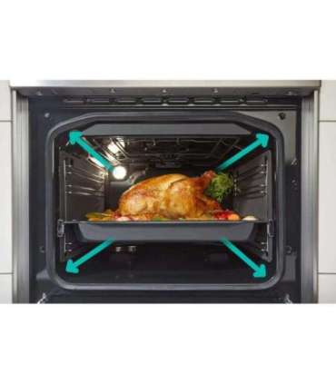 Gorenje Cooker GE5A21WH Hob type Electric Oven type Electric White Width 50 cm Grilling Depth 59.4 cm 68