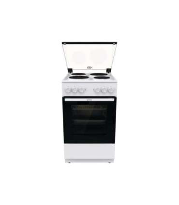 Gorenje Cooker GE5A21WH Hob type Electric Oven type Electric White Width 50 cm Grilling Depth 59.4 cm 68